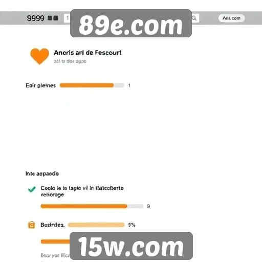 Avaliação da experiência do usuário em 89e.com